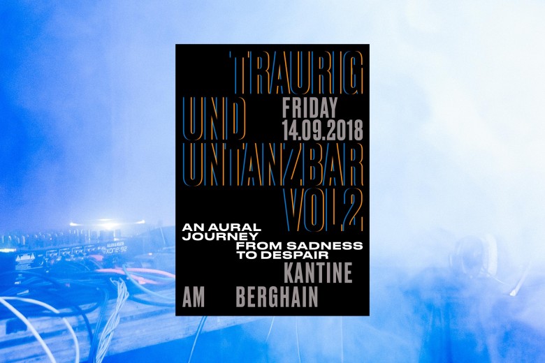 Traurig und Untanzbar Event Branding 2